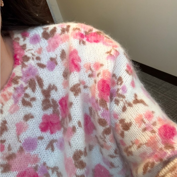 Sezane Floral Sweater - Picture 4 of 6